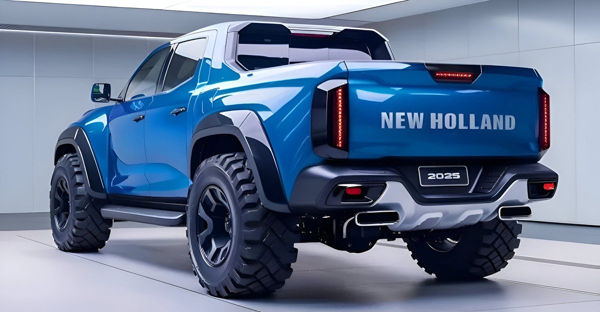 2025 New Holland Pick-Up Truck Officially Launched First Look, High-Tech Features, Powerful Engine, Stylish Design, Smart Technology, MPG, & Price